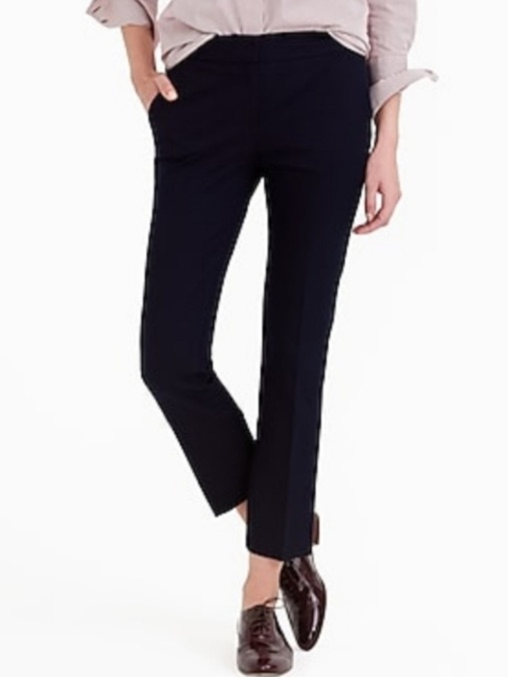 Black J. Crew Campbell Ankle Pants, Size 4